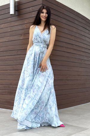 Jadone Fashion: Сукня Бьонсі блакитний - фото 3