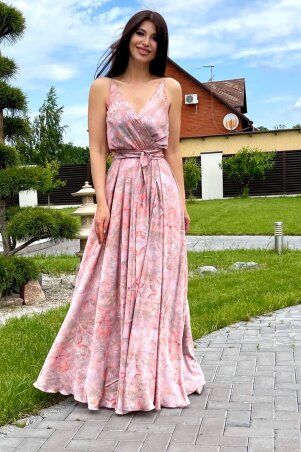 Jadone Fashion: Сукня Бьонсі персиковий - фото 1