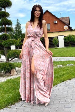 Jadone Fashion: Сукня Бьонсі персиковий - фото 2
