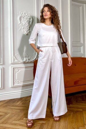 Jadone Fashion: Костюм Джері білий - фото 1