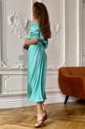Jadone Fashion: Костюм Розіта бірюзовий - фото 2