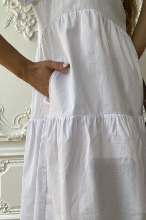 Jadone Fashion: Сукня Лота білий - фото 3