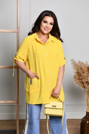 Miledi: Рубашка Дымка жёлтый 101969 - фото 1