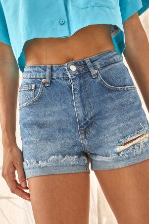 Stimma: Жіночі джинсові шорти Петсі 9455 - фото 2