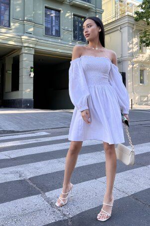 Jadone Fashion: Сукня Ілона молочний - фото 3