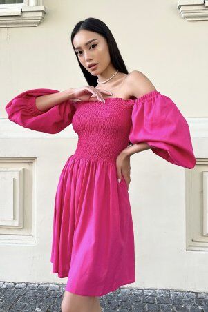 Jadone Fashion: Сукня Ілона малиновий - фото 1