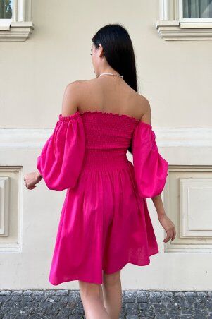 Jadone Fashion: Сукня Ілона малиновий - фото 3