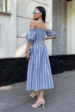 Jadone Fashion: Сукня Джорджина темно-синій - фото 3