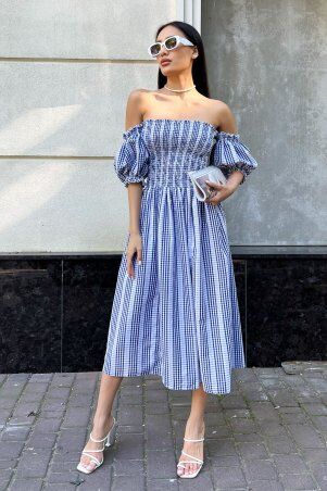 Jadone Fashion: Сукня Джорджина темно-синій - фото 6