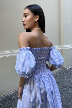 Jadone Fashion: Сукня Джорджина блакитний - фото 4
