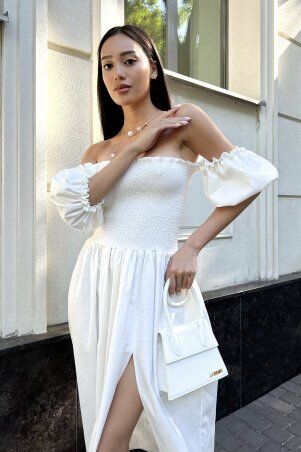 Jadone Fashion: Сукня Мона молочний - фото 7