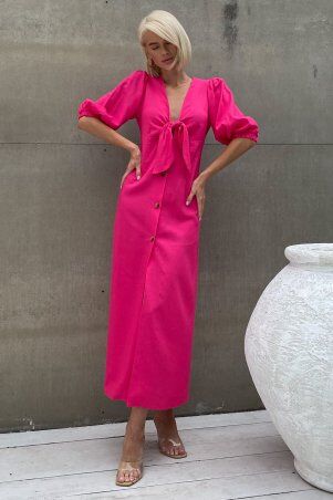 Jadone Fashion: Сукня Клер малиновий - фото 4