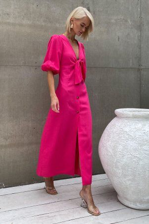 Jadone Fashion: Сукня Клер малиновий - фото 5
