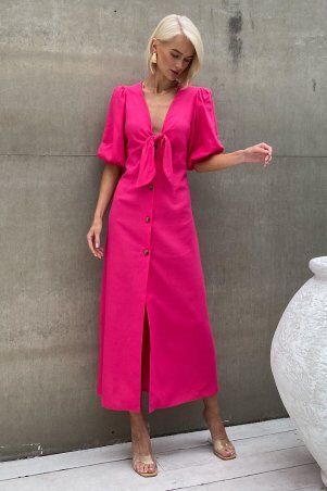 Jadone Fashion: Сукня Клер малиновий - фото 6