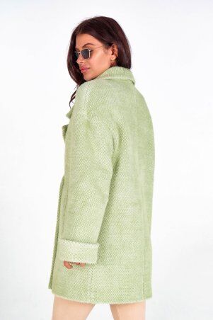 Emass: Пальто Мег фісташка 257/1-109-1 - фото 4