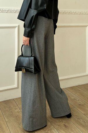 Jadone Fashion: Брюки-палаццо Фіва сірий - фото 3