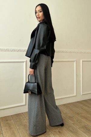 Jadone Fashion: Брюки-палаццо Фіва сірий - фото 4