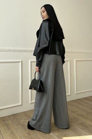 Jadone Fashion: Брюки-палаццо Фіва сірий - фото 6