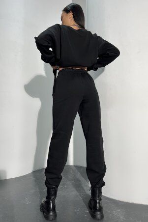 Jadone Fashion: Брюки Гербі чорний - фото 2