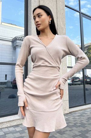 Jadone Fashion: Сукня Пріма бежевий - фото 4