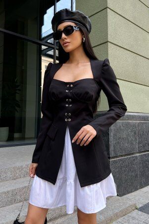Jadone Fashion: Сукня Карін чорний - фото 2