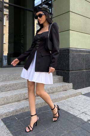Jadone Fashion: Сукня Карін чорний - фото 6