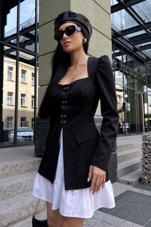 Jadone Fashion: Сукня Карін чорний - фото 7