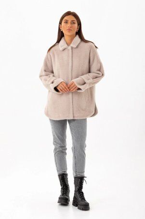 Emass: Пальто Даймонд бежеве 388-05-1 - фото 2