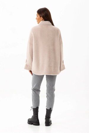 Emass: Пальто Даймонд бежеве 388-05-1 - фото 6