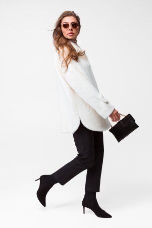 Emass: Пальто Даймонд біле 388-11-1 - фото 2