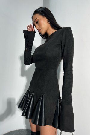 Jadone Fashion: Сукня Мілена чорний - фото 2