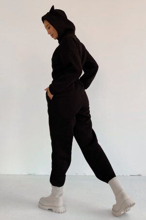 Jadone Fashion: Комбінезон Еміль чорний - фото 2