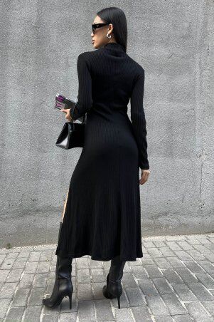 Jadone Fashion: Сукня Рената чорний - фото 4
