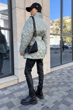 Jadone Fashion: Демісезонна куртка Файна оливка - фото 6