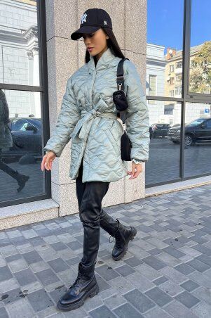 Jadone Fashion: Демісезонна куртка Файна оливка - фото 8
