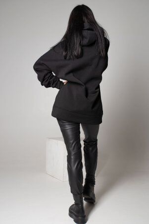 Jadone Fashion: Худі Коссі чорний - фото 6