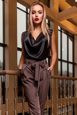 Jadone Fashion: Рубашка Колинс чорний - фото 2
