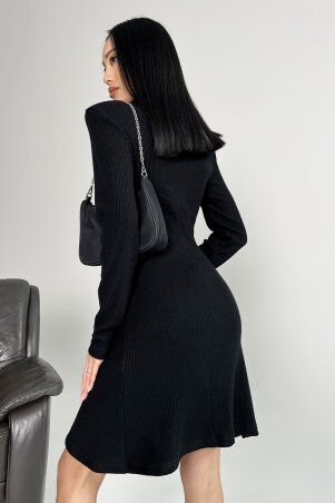Jadone Fashion: Сукня Сана чорний - фото 7