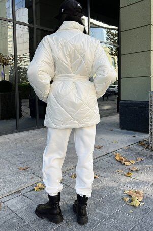 Jadone Fashion: Зимова куртка Лілу білий - фото 7