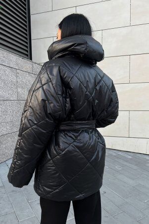 Jadone Fashion: Зимовий капор Льє чорний - фото 6