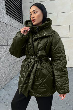 Jadone Fashion: Зимовий капор Льє хакі - фото 8