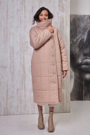 Stimma: Жіноче пальто утеплене Нерозенія 9887 - фото 2