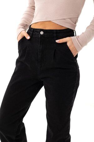 Emass: Джинси банани чорні (1016) 1177-116-5 - фото 4