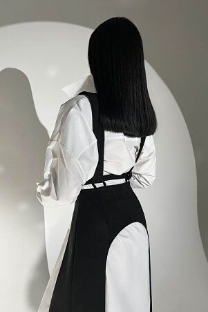 Jadone Fashion: Сукня Косет без портупеї білий - фото 3