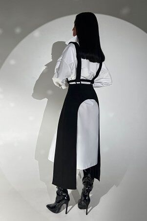 Jadone Fashion: Сукня Косет без портупеї білий - фото 4