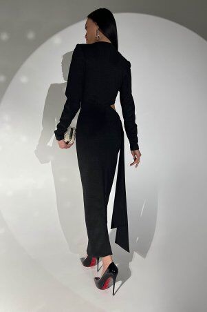 Jadone Fashion: Сукня Авелін чорний - фото 3
