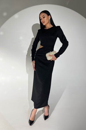 Jadone Fashion: Сукня Авелін чорний - фото 4