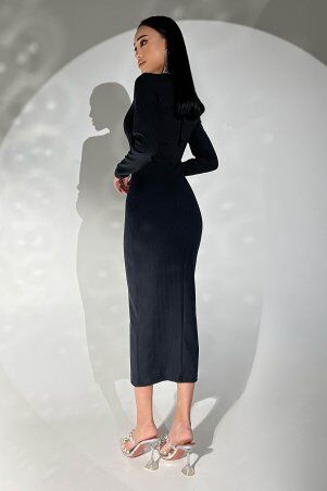 Jadone Fashion: Сукня Ліса чорний - фото 2