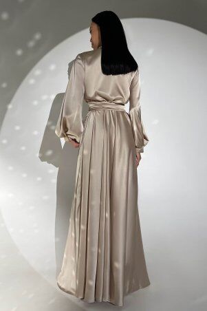 Jadone Fashion: Сукня Шик бежевий - фото 3