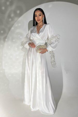 Jadone Fashion: Сукня Шик білий - фото 1